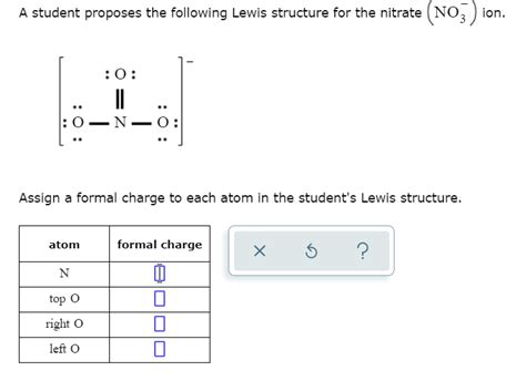 Solved A Student Proposes The Following Lewis Structure For Chegg