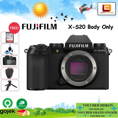 Jual Fujifilm X S20 Body Only Mirrorless Camera Fujifilm XS20 Fuji X