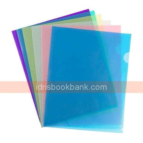 L Shape Folder A4 Size Idris Book Bank