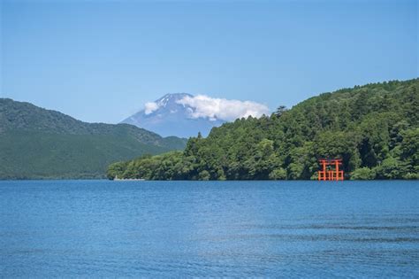 Port O Torii No Port O Do Templo Japon S No Santu Rio De Hakone