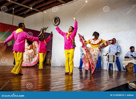 Traditional Dancing In Cartagena Colombia Editorial Photo Image Of