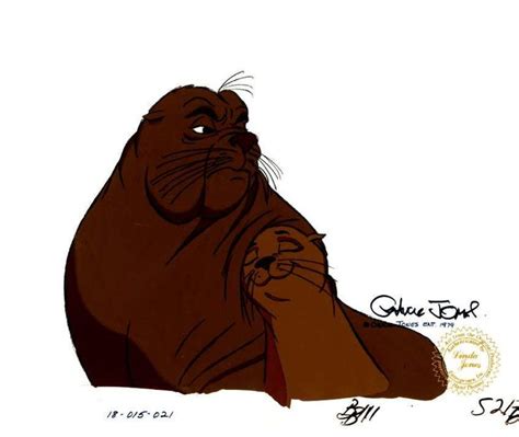 Chuck Jones Signed White Seal 1975 Original Production Cel Coa And Sea