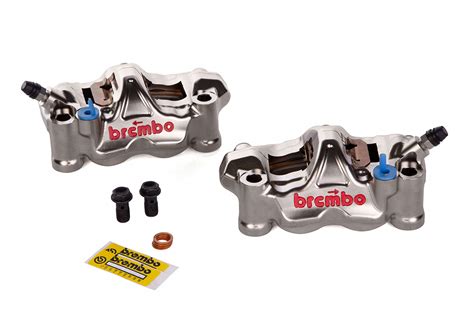 Gp4 Rx 108mm Radial Billet Nickel Coated Caliper Kit By Brembo