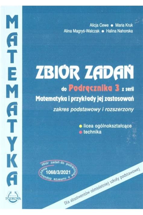 Zbi R Zada Do Podr Cznika Z Serii Matematyka I Przyk Ad Jej