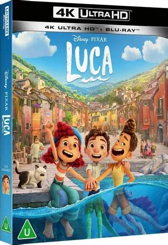 Luca 2021 Disney Pixar 4k Ultra Hd Blu Ray