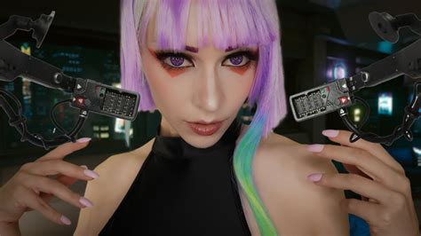 Asmr Cyberpunk Come With Me To The Moon Youtube