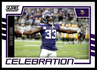 2022 Score C DC Dalvin Cook Celebration Minnesota Vikings EBay