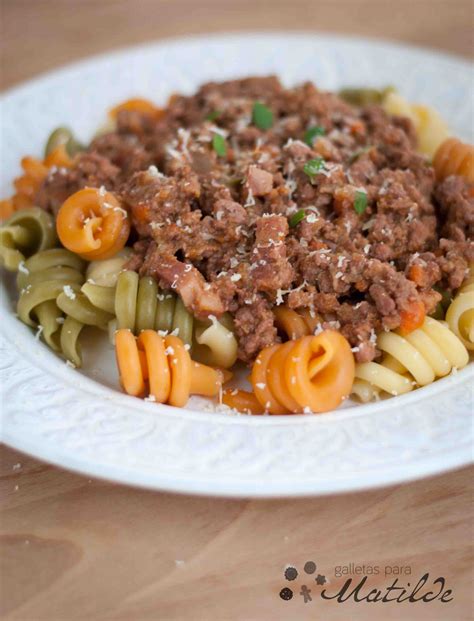 Salsa Boloñesa O Ragú Alla Bolognese Galletas Para Matilde