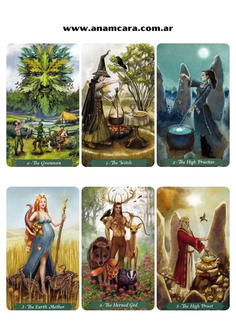 Tarot de la Bruja Verde PDF Anam Cara Espacio Holístico Integral