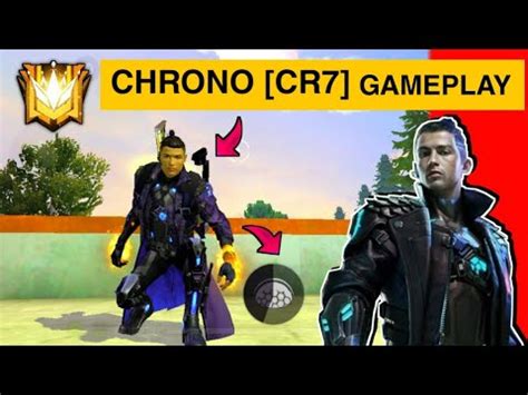 NEW CHRONO OR CR7 CHARACTER GAMEPLAY ALOK VS CHRONO FREE FIRE