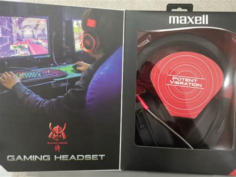 Maxell Gaming Headphone Audio Headphones And Headsets On Carousell