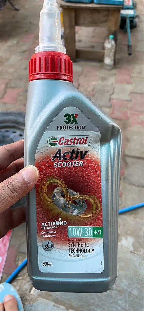 Castrol Activ W At Synthetic Engine Oil For Scooter Ml X