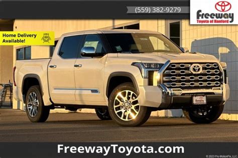 New 2024 Toyota Tundra I Force Max 1794 Edition 4d Crew Cab In Hanford