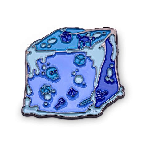 Gelatinous Cube Enamel Adventure Pin Eventeny