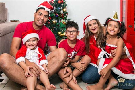 Fotos de Natal a família Ateliê das fotos Por amor à fotografia