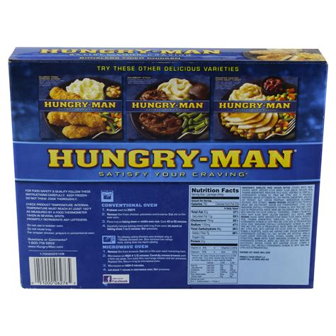 Hungry Man Boneless Fried Chicken Frozen Dinner 16 Oz Shipt