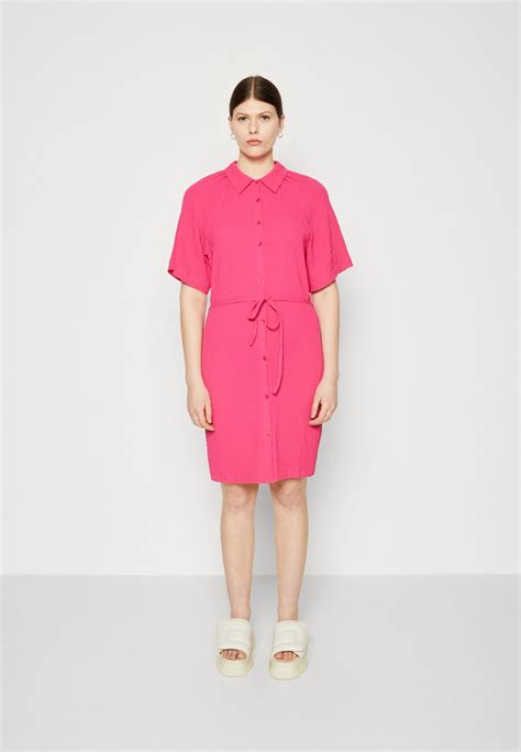 Another Label Coco Dress Blousejurk Hot Pinkdonkerroze Zalandonl