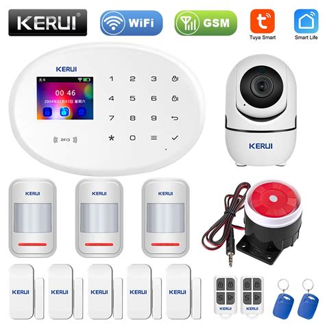 Kerui Sistema De Alarma W Wifi Gsm Inal Mbrico Aplicaci N De