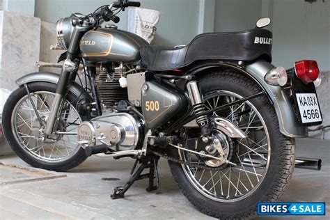 Ash Gray Royal Enfield Bullet Standard Picture Bike Id