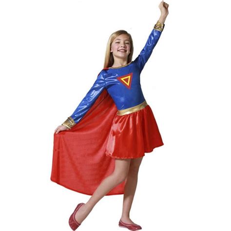 Fato Super heroína de quadrinhos para menina Comprar online