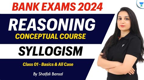 Syllogism Basics All Case Conceptual Series Bank Exams