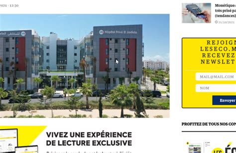 Actualités Hôpital Privé El Jadida