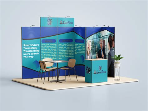 A awesome design trade show booth, backdrop, and Rollup Banner | Upwork