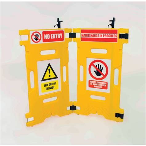 Barrier Elevator Guard Per Set Of Two Panels Maintenance Safety