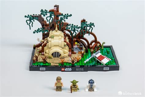 Lego Star Wars Dagobah Jedi Training Diorama Tbb Review X Ou