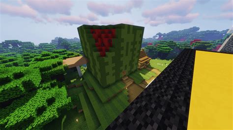 Check Out This Melon Farm That Was Built Inside Of A Melon R Melonsofminecraft