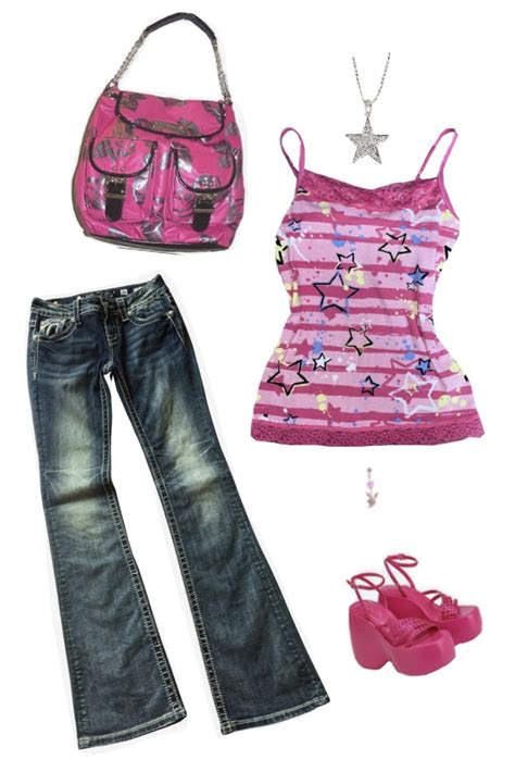 Pin On D 2000s Fashion Trends Mcbling Fashion 2000s Fashion Outfits