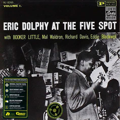 Eric Dolphy At The Five Spot Vol Jazz Messengers