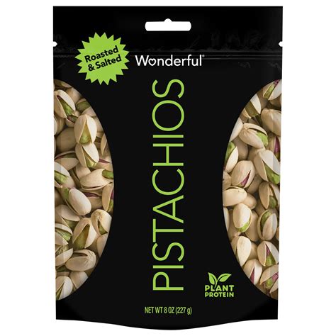 Wonderful Pistachios Roasted & Salted, 8 Oz