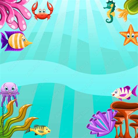 Underwater Animals And Plants