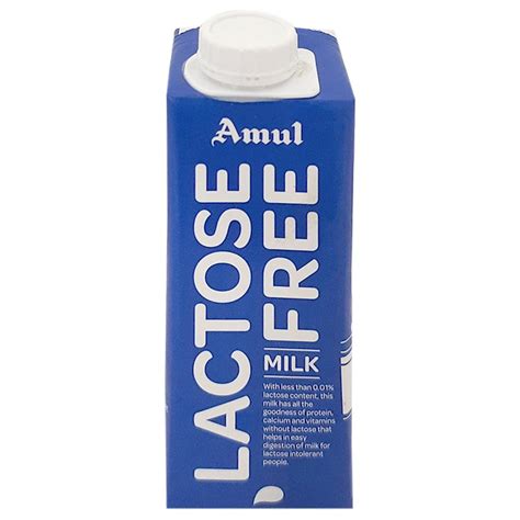 Amul Lactose Free Milk 250ml Fresh Produce Shoppe