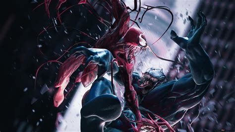 venom vs carnage HD wallpaper download