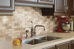 Ellis Fisher Avorio Travertine Brick Joint X Stone Mosaic Tile