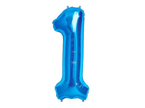 Ballon G Ant Chiffre Aluminium Bleu Cm Ballons Ballons Chiffres