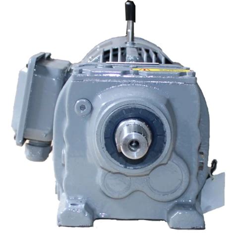 R Series Foot Mounted Coaxial Gearbox With Inline Variable Frequency