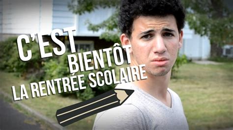 C est bientôt la rentrée scolaire VIDÉOCLIP OFFICIEL YouTube