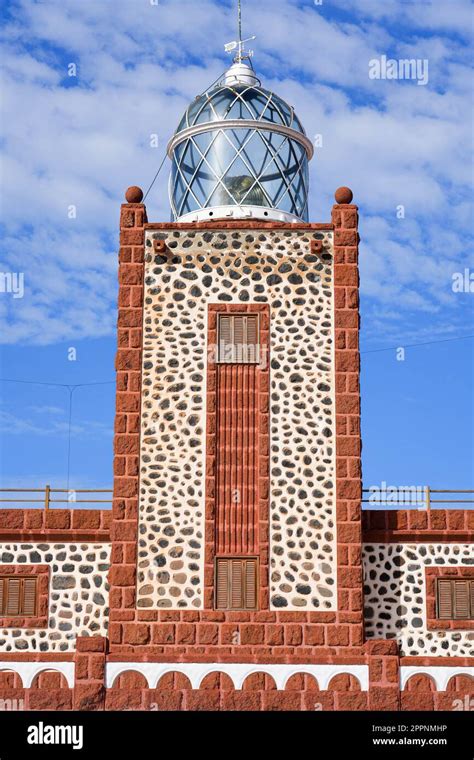 Tower Of The Lighthouse Of Punta La Entallada Overlooking The Atlantic