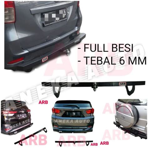 Jual TOWING BAR ARB PENGAMAN BELAKANG BESI MOBIL AVANZA RUSH INNNOVA