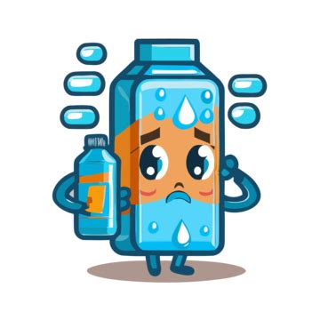 Stay Hydrated Light Blue Concept Icon Healthy Art Stroke Vector