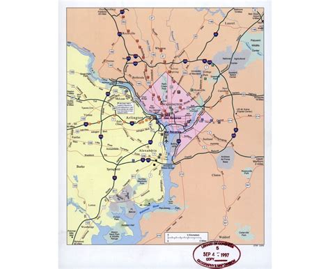 Washington Dc Metropolitan Area Map