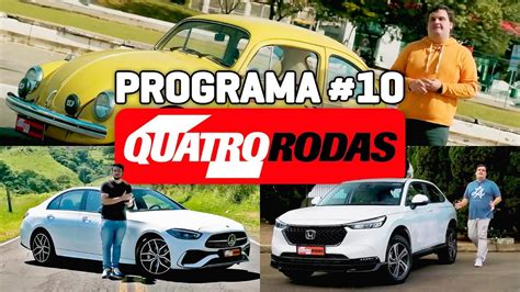 Programa Quatro Rodas Tudo Sobre Hr V Turbo Mercedes C E