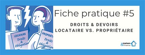 Fiche Pratique Droits Et Devoirs Propri Taire Vs Locataires