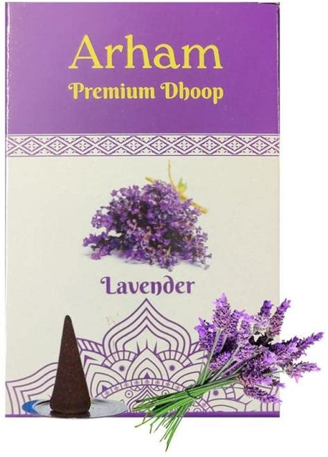 Arham Premium Lavender G Pack Of Dhoop Cone At Rs Packs In