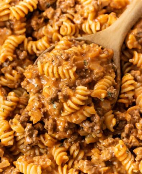 Ground Beef Pasta The Cozy Cook