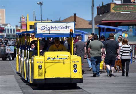 Watch The Tram Car Turn 75 Icon Of This Jersey Shore Boardwalk Marks