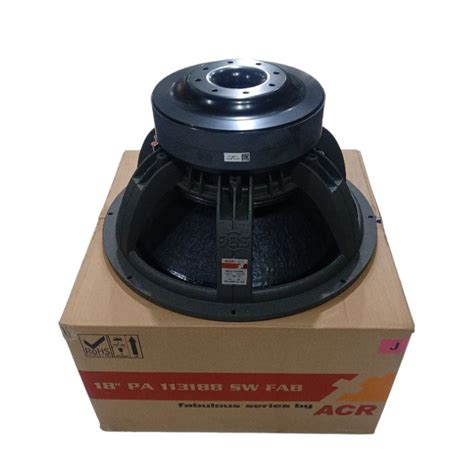 Jual Sp Acr Fab 18 PA 113188 SW SUBWOOFER Shopee Indonesia